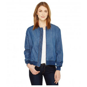TWO by Vince Camuto denim bomber jacket